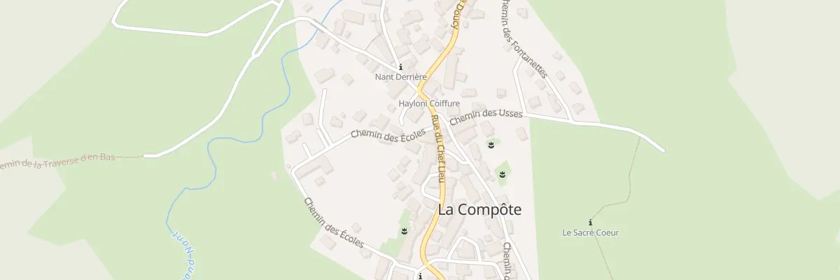 Plan du 5057 Chef Lieu à La Compôte