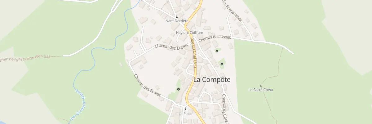 Plan du 5051 Chef Lieu à La Compôte