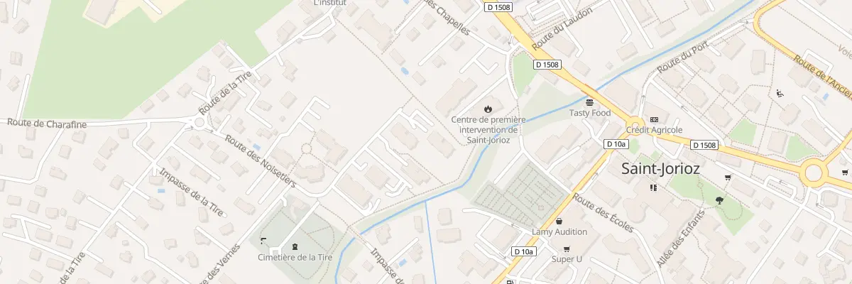 Plan du 330 Rte des Noisetiers à Saint-Jorioz
