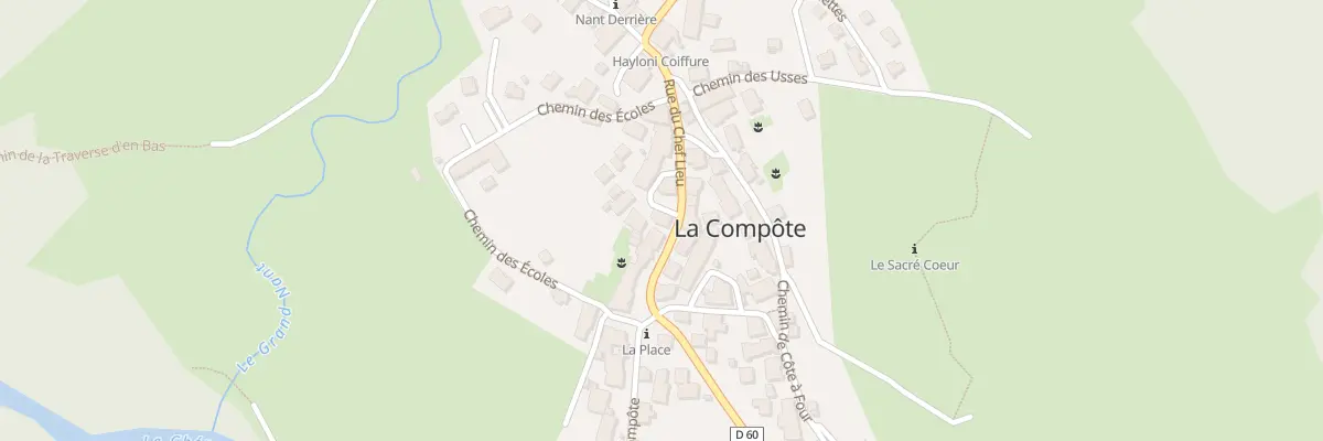 Plan du 5047 Chef Lieu à La Compôte