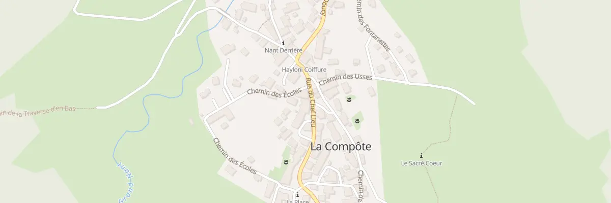 Plan du 5054 Chef Lieu à La Compôte