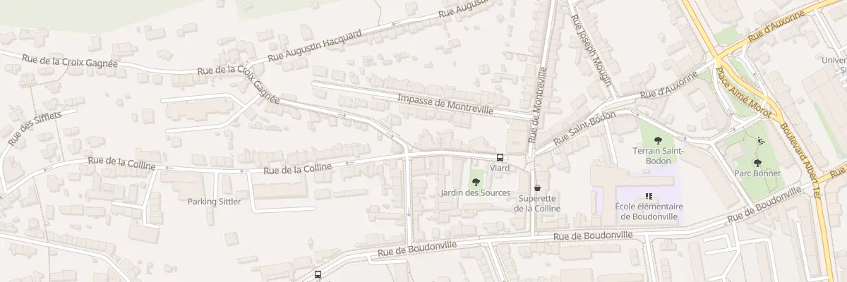 Plan du 16 Rue de la Colline à Nancy