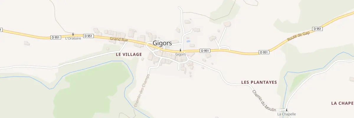 Plan du 5006B Le Village à Gigors