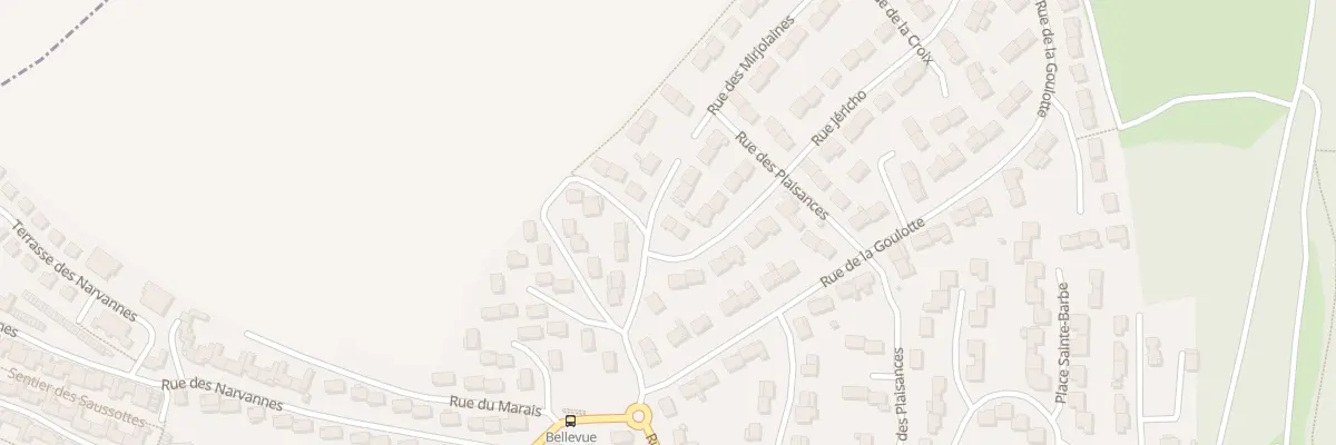 Plan du 2 Rue des Mirjolaines à Bouxières-aux-Dames