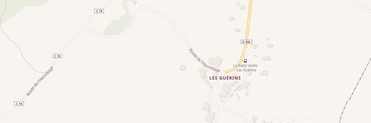Plan du 77 Rte de l’Hermitage à La Bâtie-Vieille