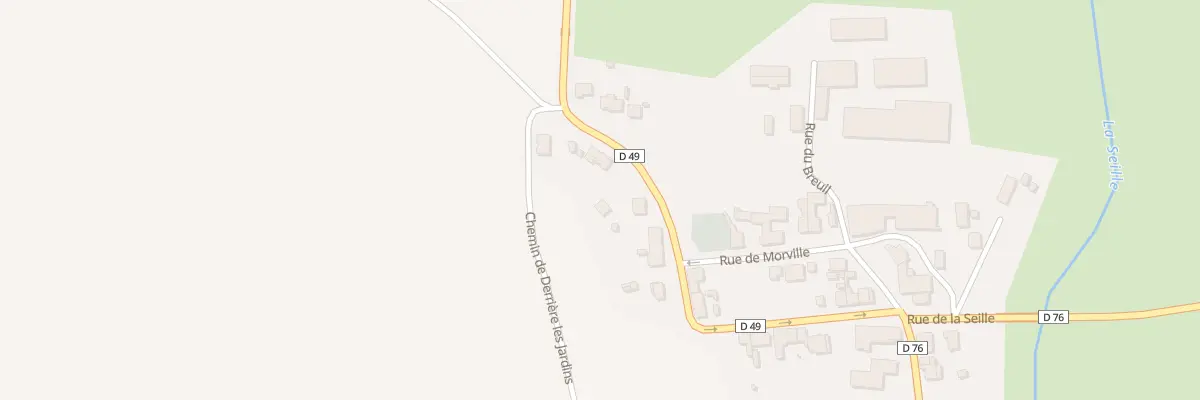 Plan du 15 Rue de Morville à Port-sur-Seille