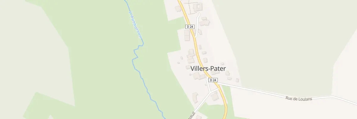 Plan du 5 Gr Grande Rue à Villers-Pater