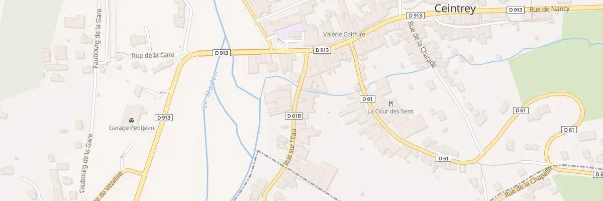Plan du 3 Rue sur l’Eau à Ceintrey