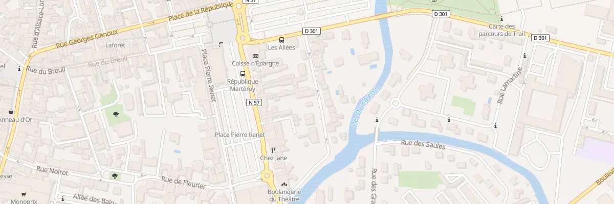 Plan du 16 Rue du Docteur Doillon à Vesoul