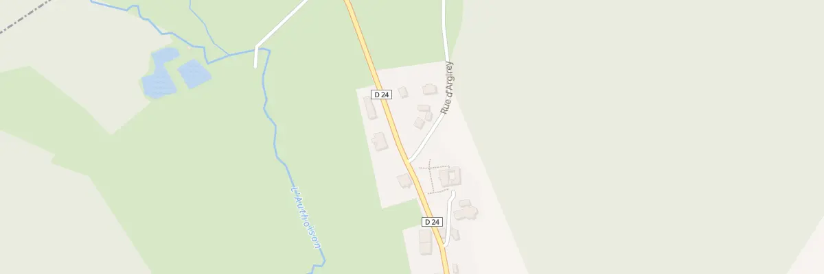 Plan du 1 Rue d’Argirey à Villers-Pater