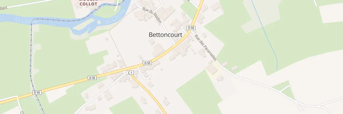 Plan du 179 Rue du Cap. Simon de Chatellus à Bettoncourt