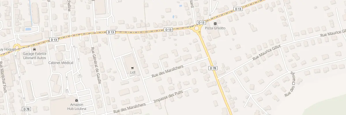 Plan du 8 Rue des Maraichers à Navenne