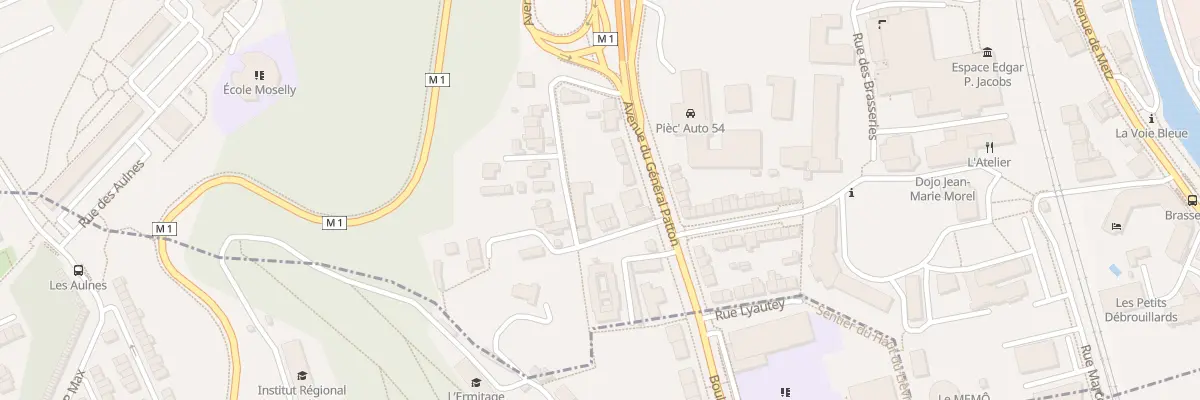 Plan du 40 Av du General Patton à Manoncourt-en-Vermois