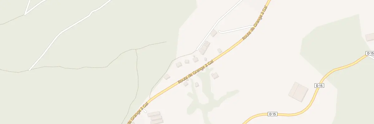 Plan du 496 Rte de Grange Gal au Sappey