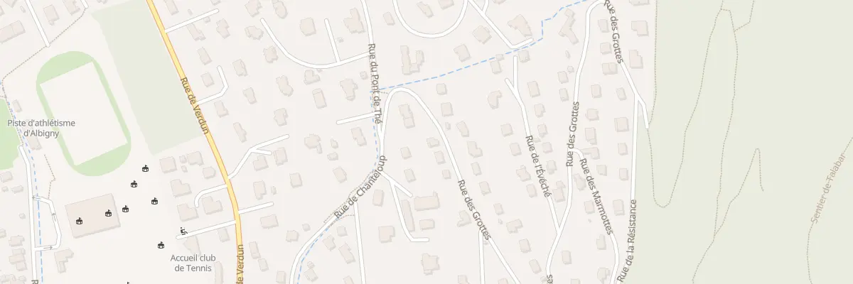 Plan du 4 Rue des Grottes à Annecy