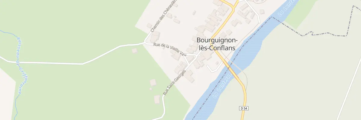 Plan du 1 Rue de la Vieille Vau à Bourguignon-lès-Conflans