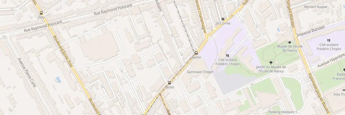 Plan du 7 Rue Voltaire à Laxou