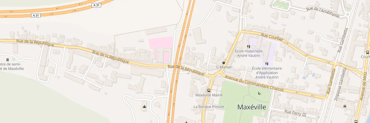 Plan du 20 Rue de la République à Maxéville