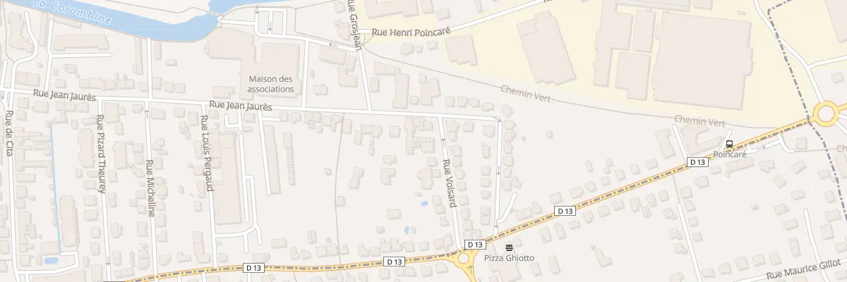 Plan du 2B Rue Voisard à Vesoul