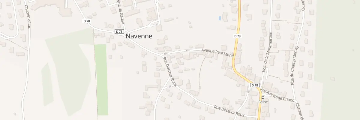 Plan du 50 Av Paul Morel à Navenne