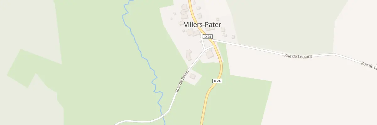 Plan du 4 Rue du Breuil à Villers-Pater