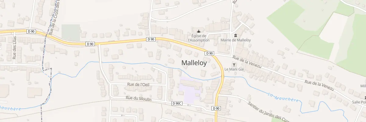 Plan du 7 Rue de Custines à Malleloy