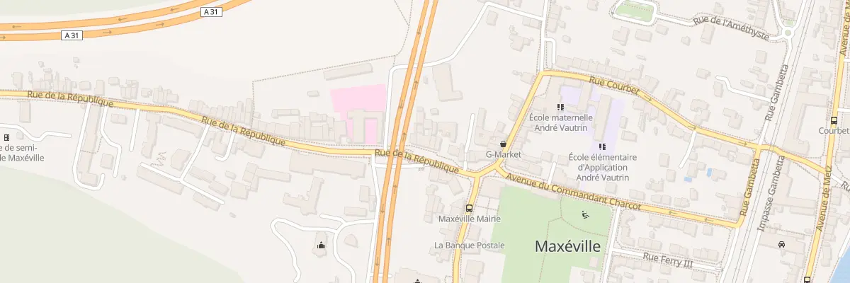 Plan du 18A Rue de la République à Maxéville