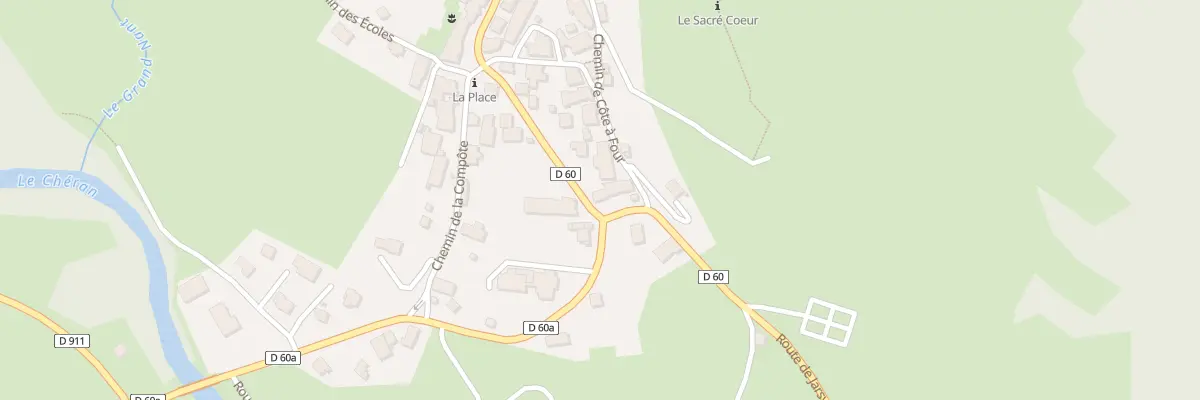 Plan du 5124 Chef Lieu à La Compôte