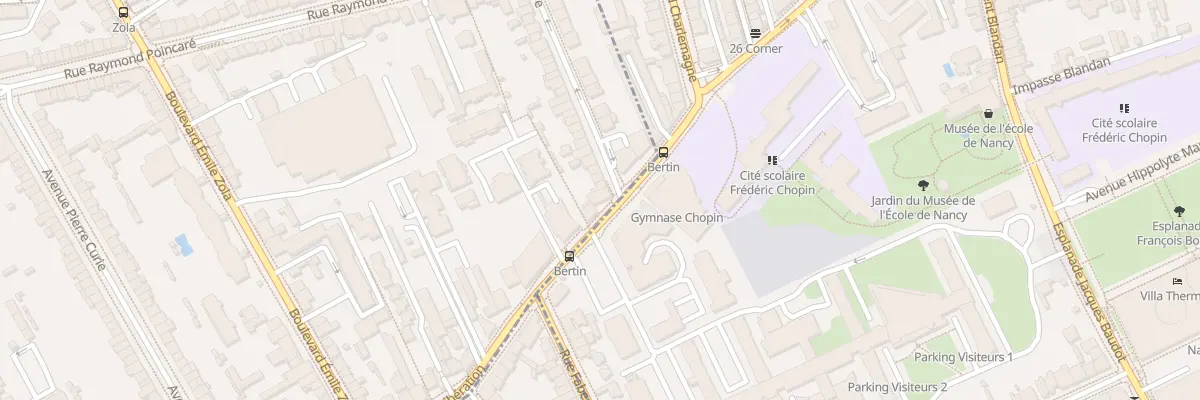 Plan du 1A Rue Voltaire à Laxou