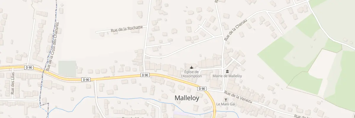 Plan du 12 Rue de Custines à Malleloy