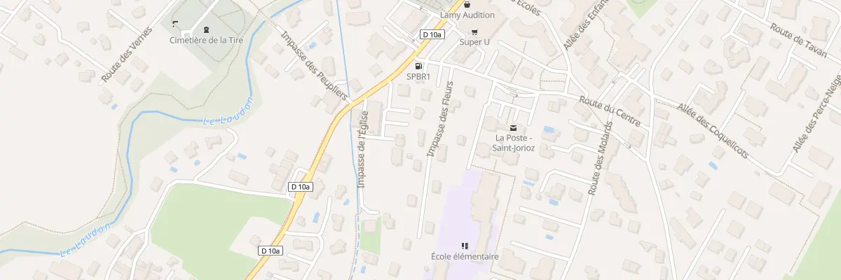 Plan du 5454 Imp des Fleurs à Saint-Jorioz