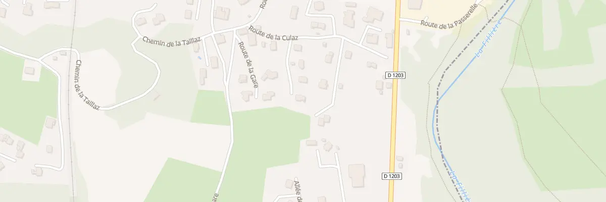 Plan du 179 Rte de la Culaz à Charvonnex