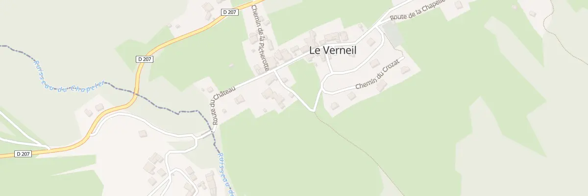 Plan du 5007F Che du Pigeonnier au Verneil