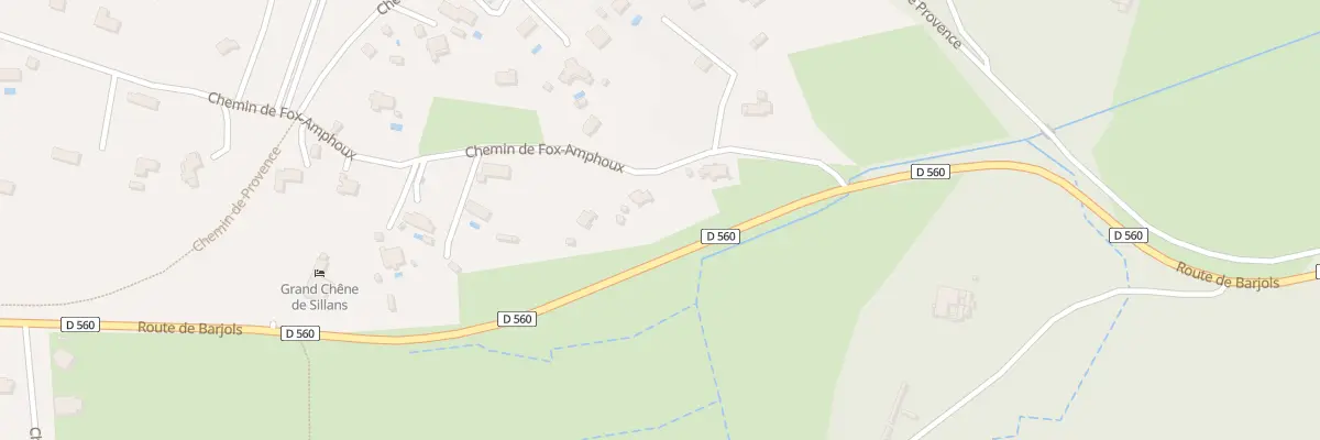Plan du 5302 Che de Fox Amphoux à Sillans-la-Cascade