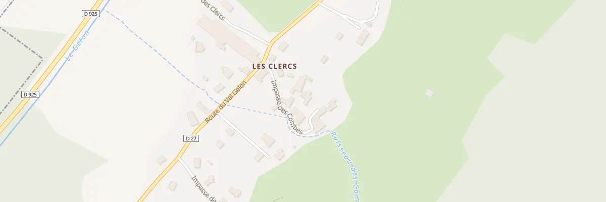 Plan du 95E Imp des Combes à Villard-Léger
