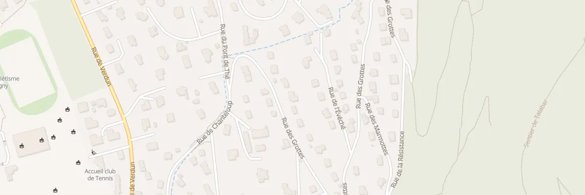 Plan du 5 Rue des Grottes à Annecy