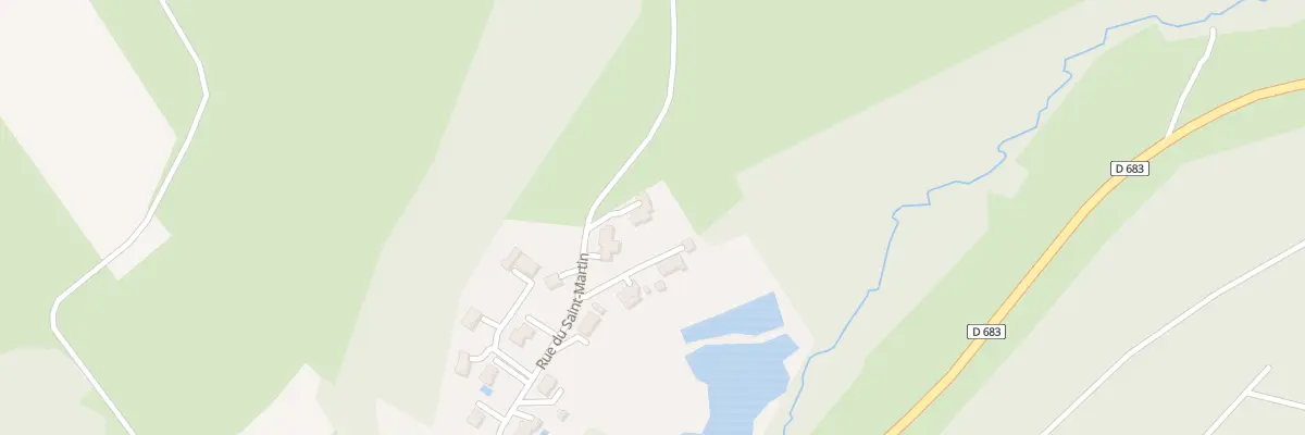 Plan du 34 Rue du Saint-martin à Amagney