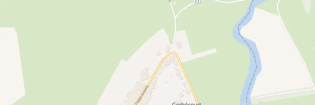 Plan du 23B Rue Abbe Antoine à Gerbécourt-et-Haplemont