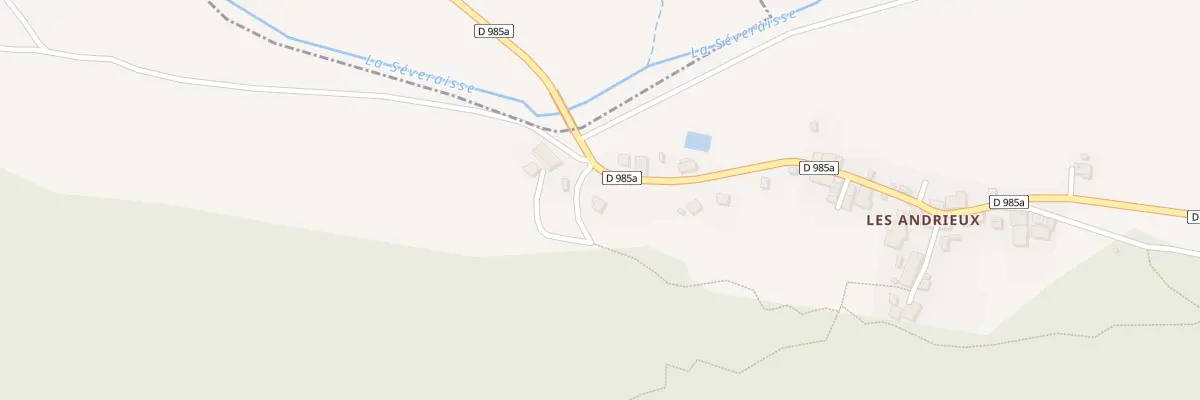 Plan du 6 Bas Lieu à La Chapelle-en-Valgaudémar