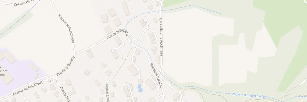 Plan du 1B Rue Guillaume Apollinaire à Annecy