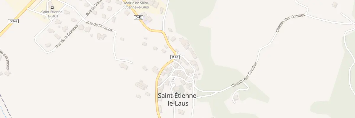 Plan du 5182 Le Village à Saint-Étienne-le-Laus