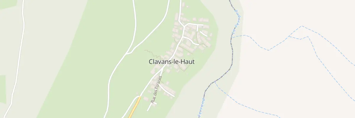 Plan du 3 Rue du Sauzet à Clavans-en-Haut-Oisans