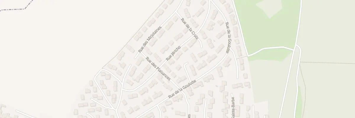 Plan du 20 Rue Jericho à Bouxières-aux-Dames
