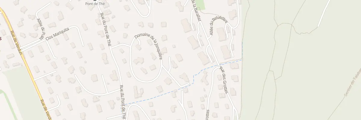 Plan du 18 Vc Domaine de la Jonquiere à Annecy