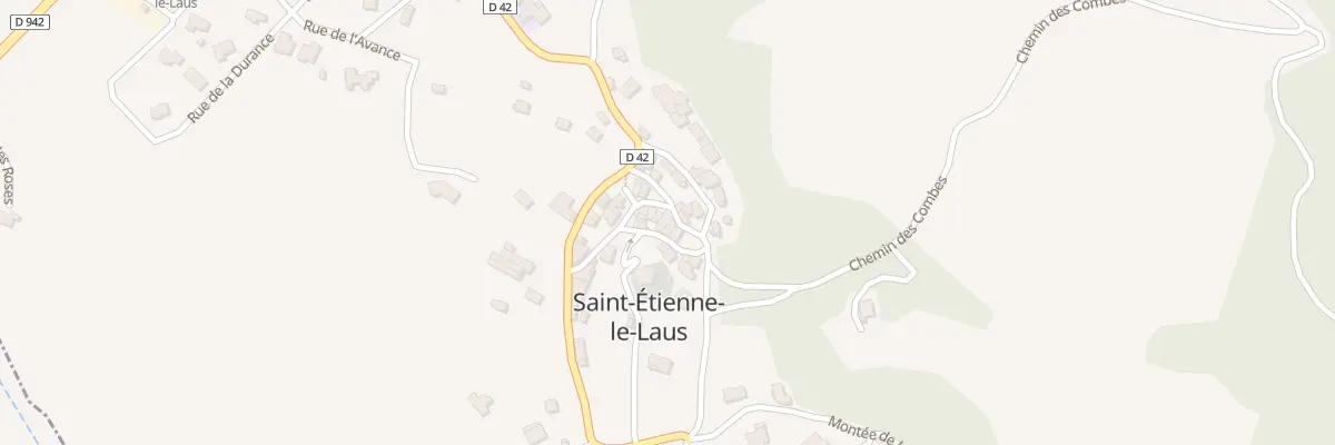 Plan du 5013 Le Village à Saint-Étienne-le-Laus