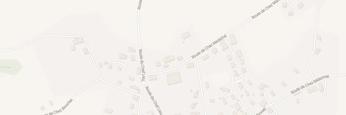 Plan du 95 Rte de chez Maréchal à Villy-le-Bouveret