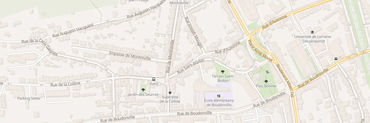 Plan du 26 Rue Saint Bodon à Nancy