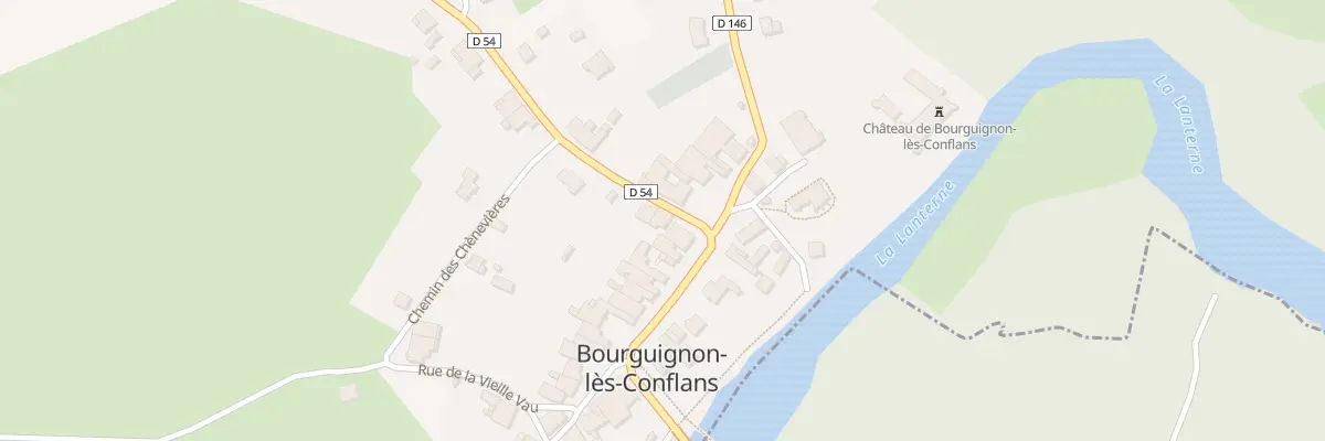 Plan du 3 Rue des Tuileries à Bourguignon-lès-Conflans