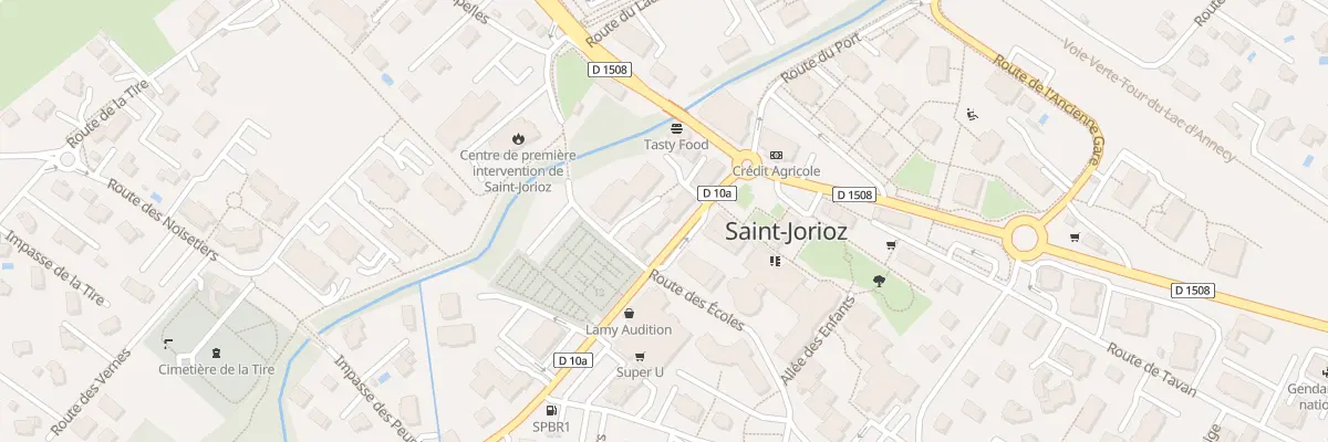 Plan du 54 Rte de l’Église à Saint-Jorioz