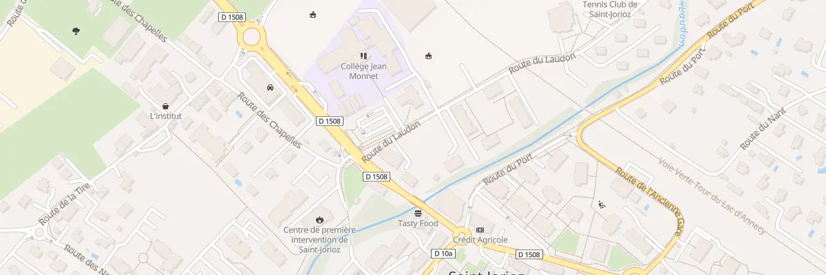 Plan du 60 Rte du Laudon à Saint-Jorioz